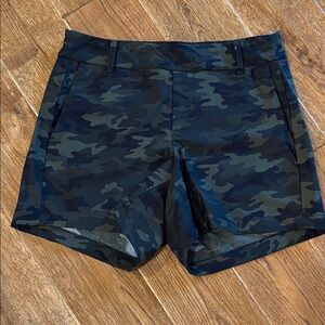 Spanx camo print shorts